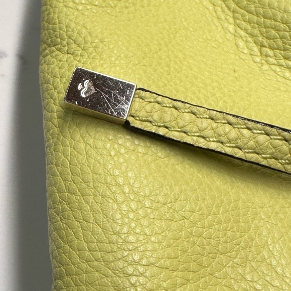 Kate Spade Lime Green Leather Shoulder Bag - Picture 9 of 16
